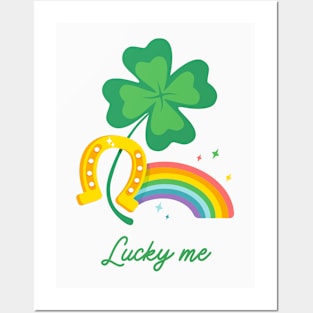 LUCKY ME SAINT PATRICK'S DAY PRIDE Posters and Art